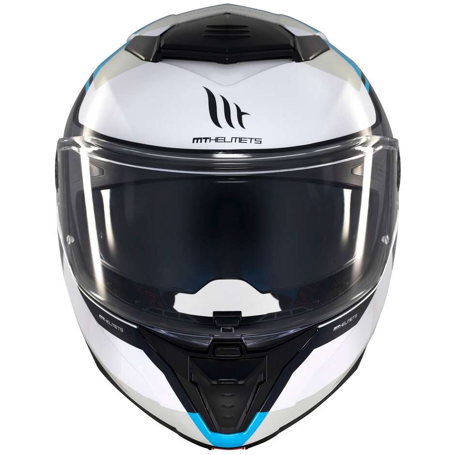 Casco Moto Modulare P/J Mt Helmets ATOM 2 SV EMALLA C17 Opaco