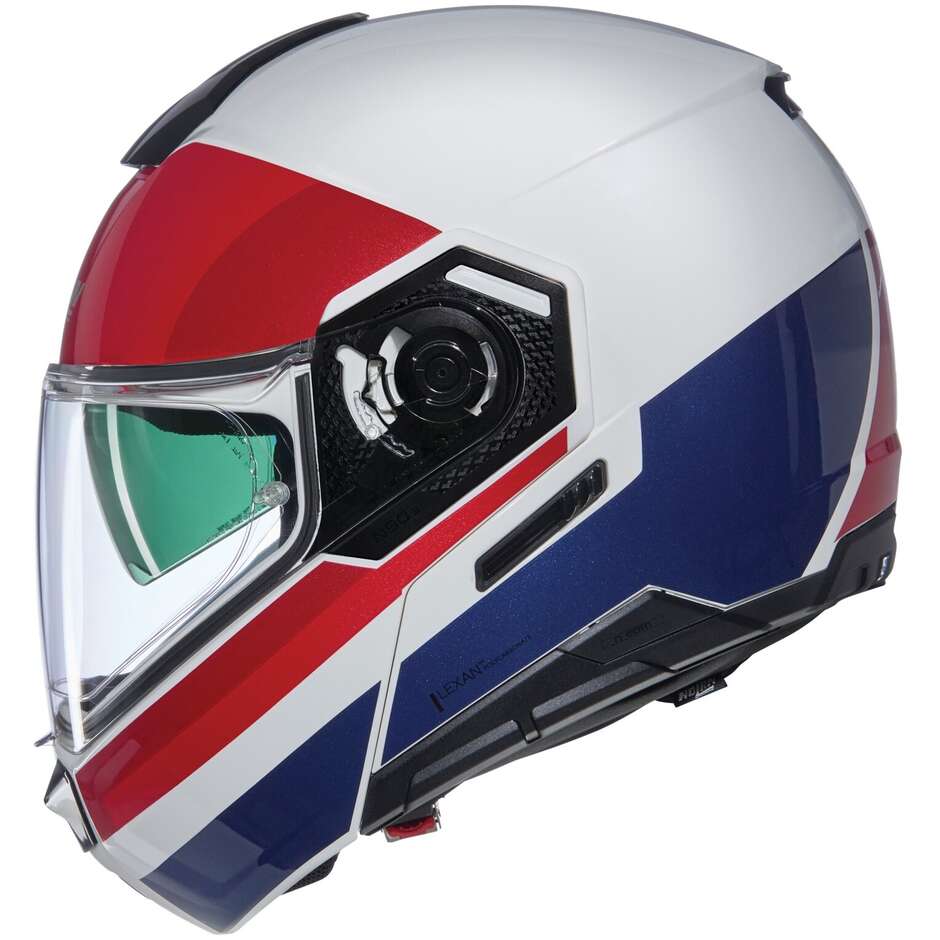 Casco Moto Modulare P/J N90-3 06 ROBOTO 345 Bianco Ros taglia M