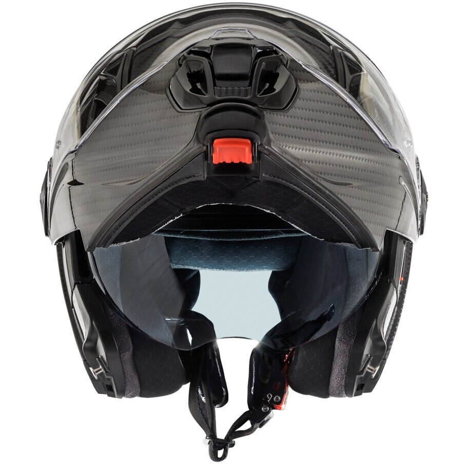 Casco Moto Modulare P/J Premier LAND CRUISER CARBON Lucido