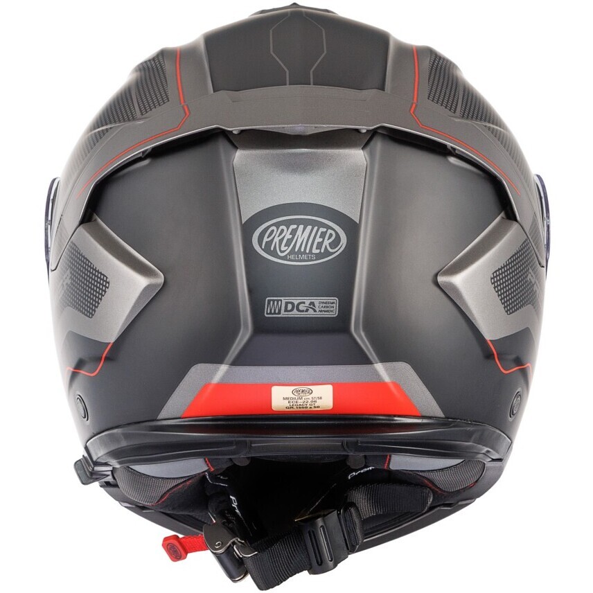 Casco Moto Modulare P/J Premier  LEGACY GT AS17BM