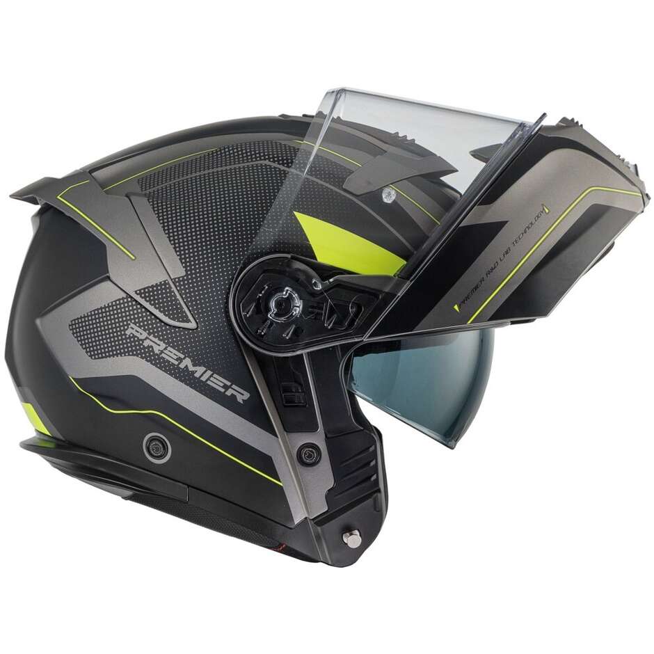 Casco Moto Modulare P/J Premier  LEGACY GT ASY17BM