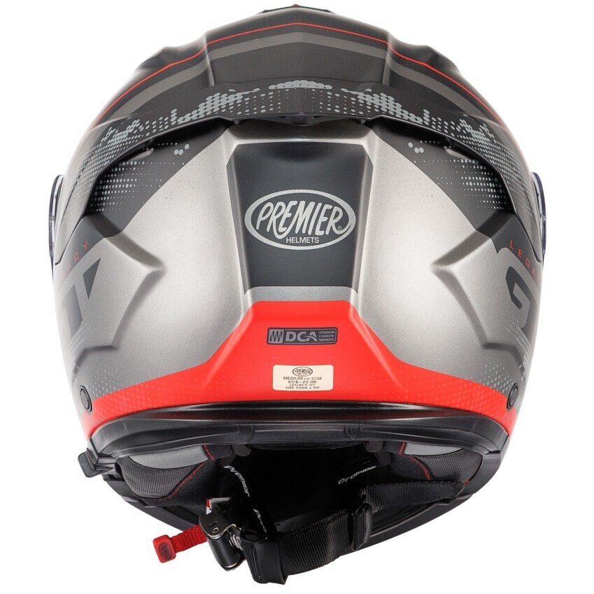 Casco Moto Modulare P/J Premier  LEGACY GT SE17BM