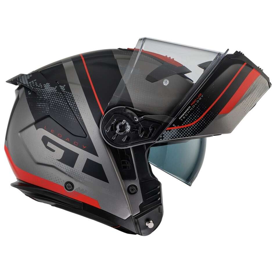 Casco Moto Modulare P/J Premier  LEGACY GT SE17BM