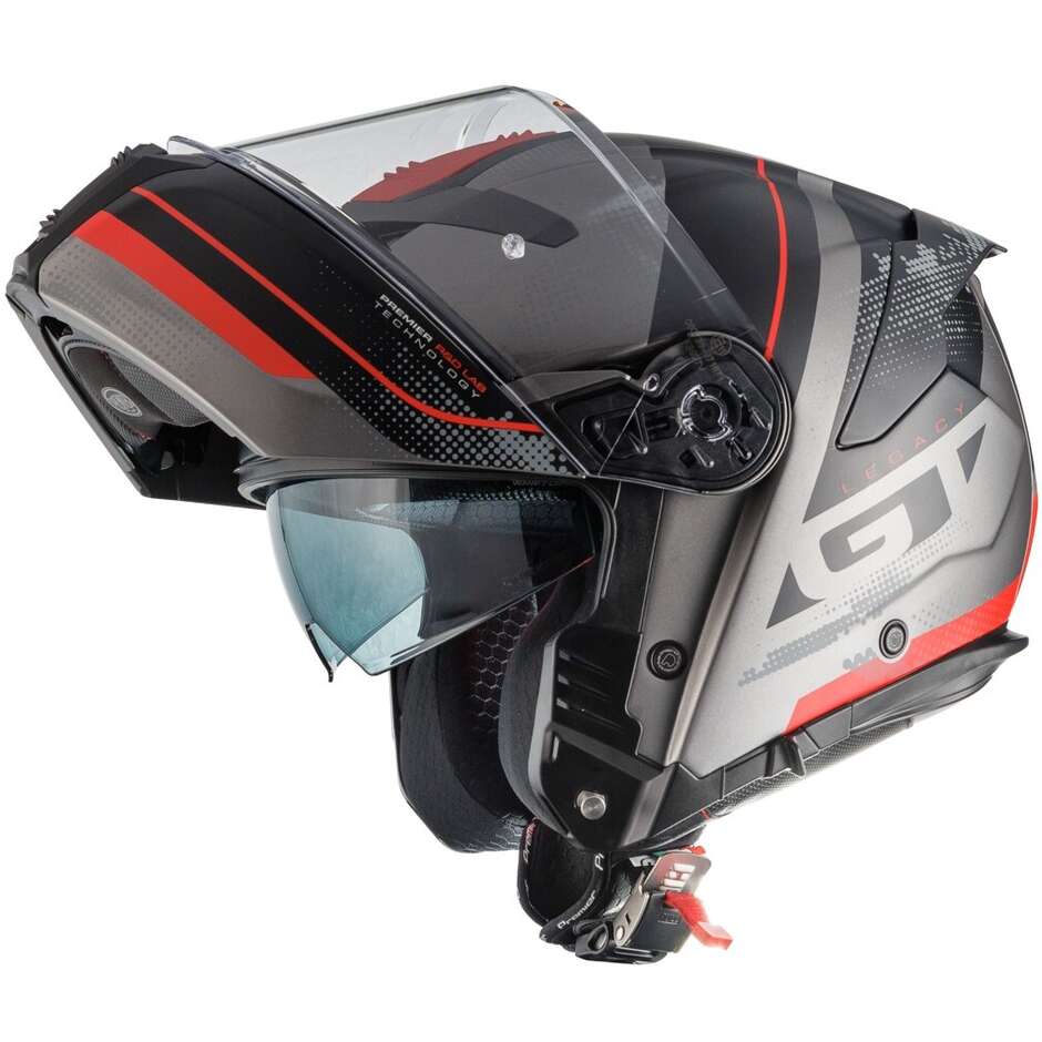 Casco Moto Modulare P/J Premier  LEGACY GT SE17BM