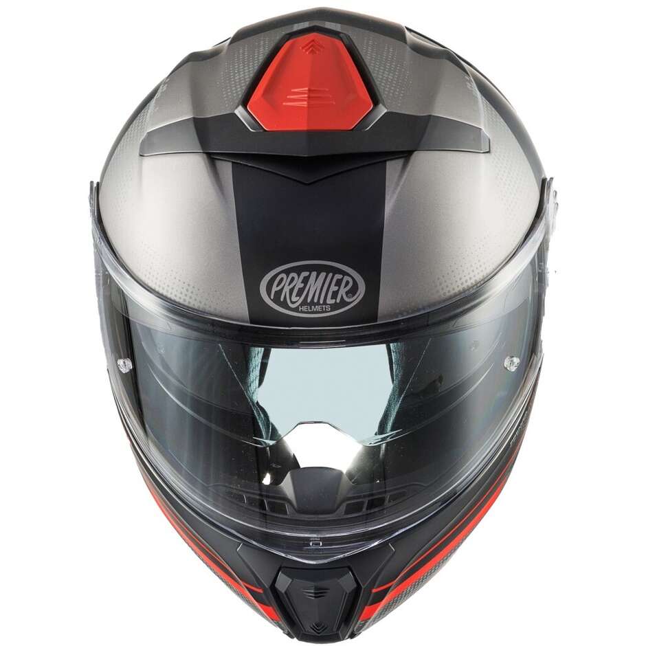 Casco Moto Modulare P/J Premier  LEGACY GT SE17BM