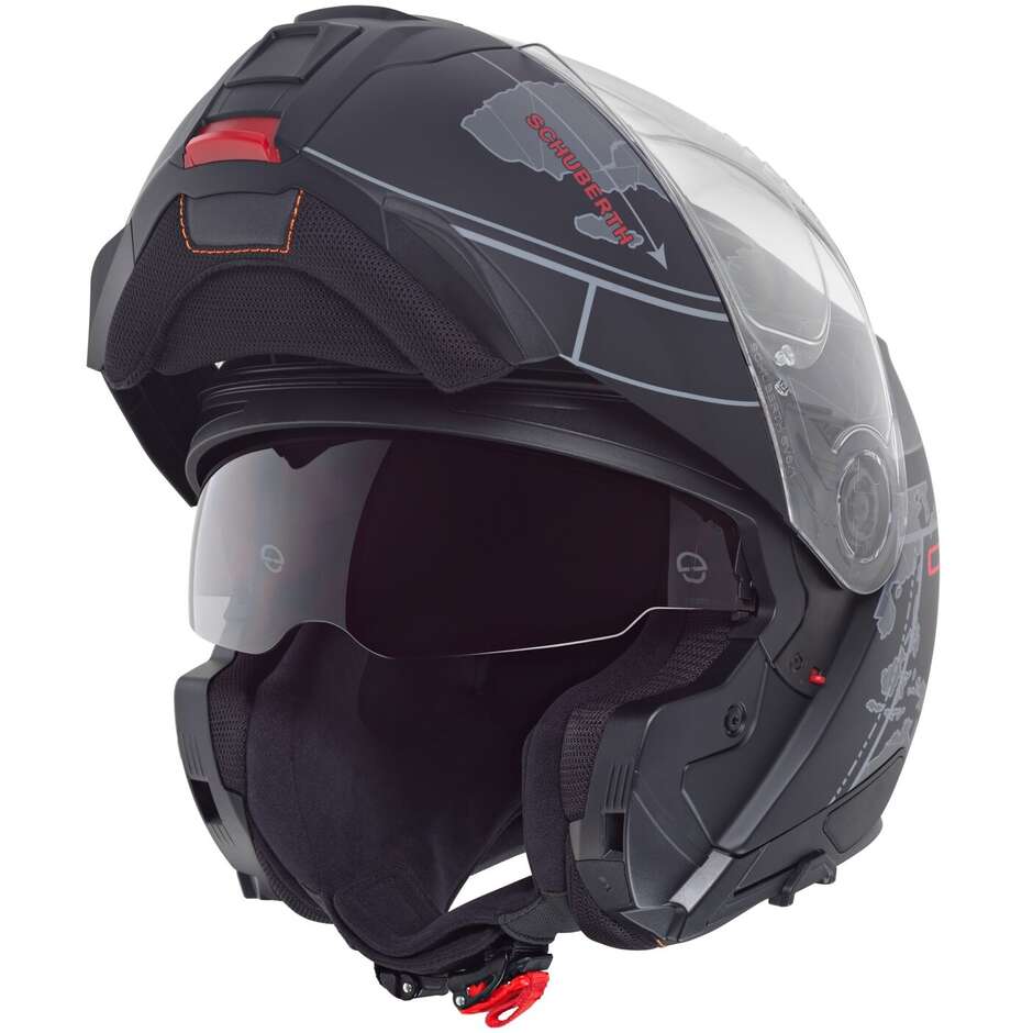 Casco Moto Modulare P/J Schuberth C5 GLOBE Nero