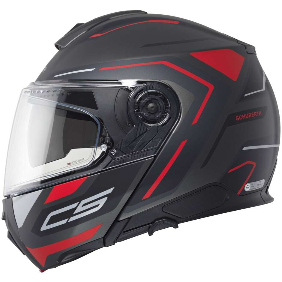 Casco Moto Modulare P/J Schuberth C5 OMEGA Antracite