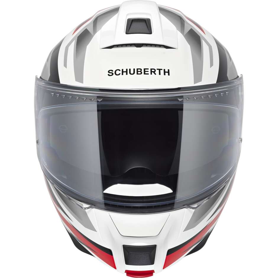 Casco Moto Modulare P/J Schuberth C5  ZENITH Rosso