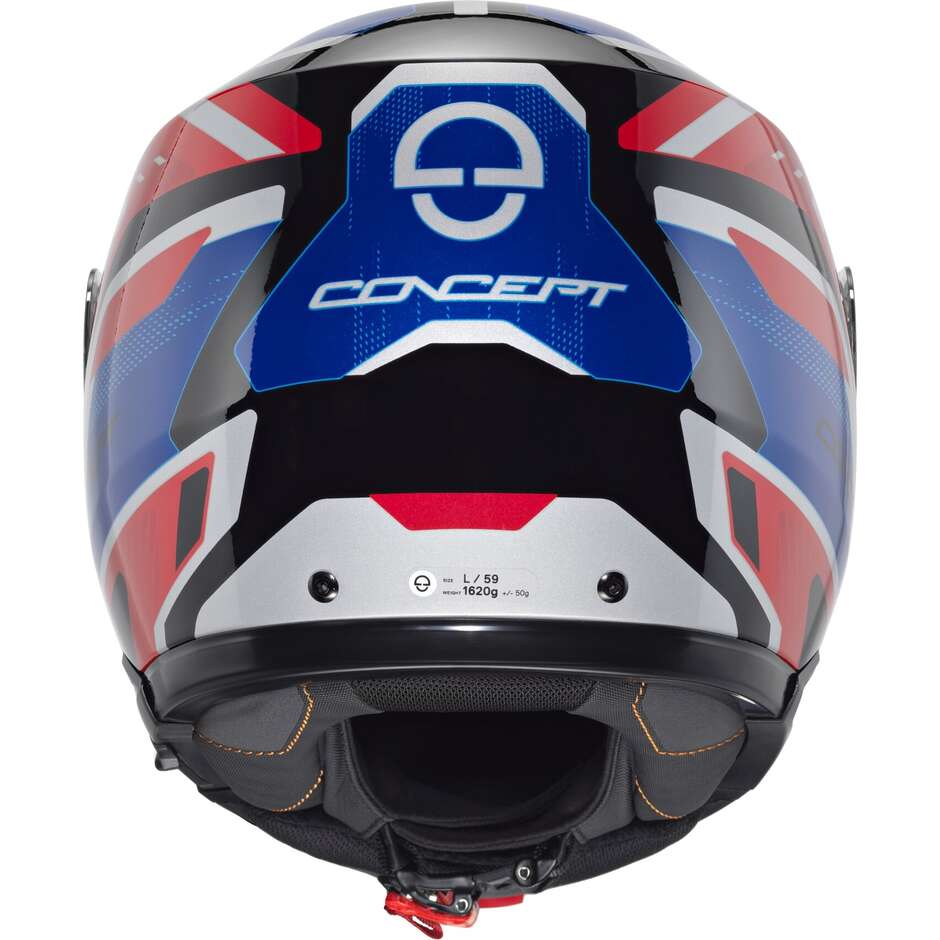 Casco Moto Modulare P/J Schuberth CONCEPT KINETIC Blu