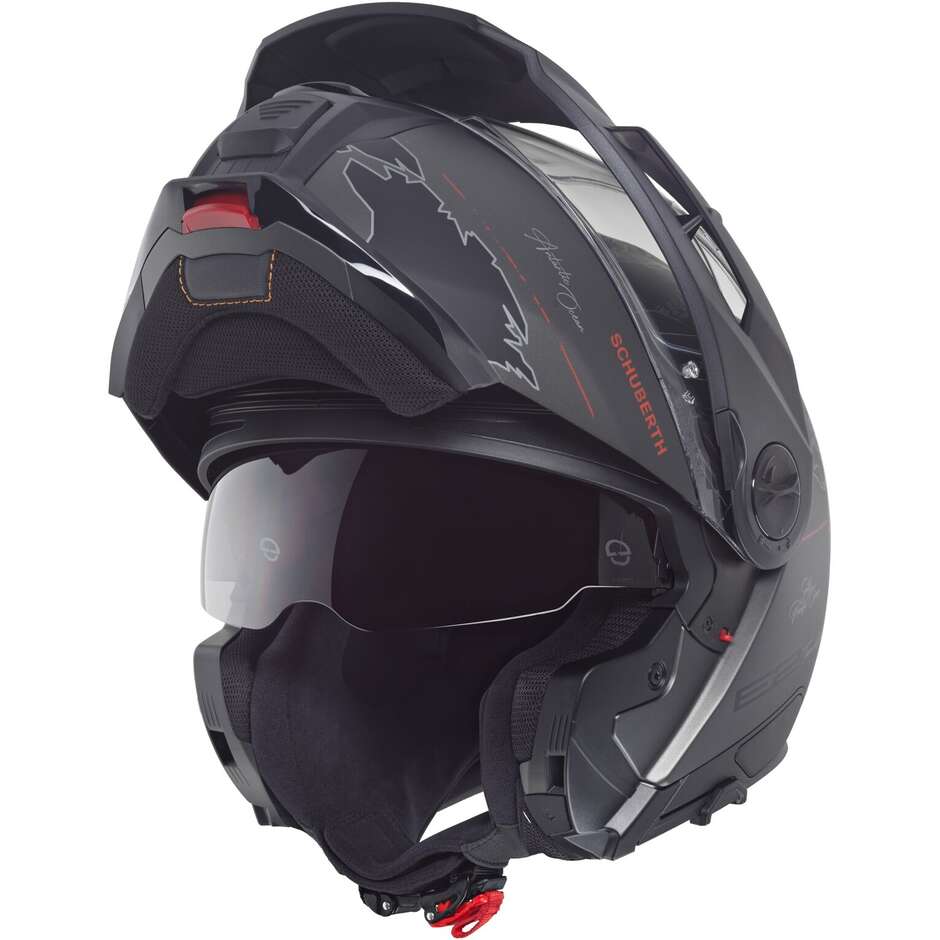 Casco Moto Modulare P/J Schuberth E2 ATLAS Antracite