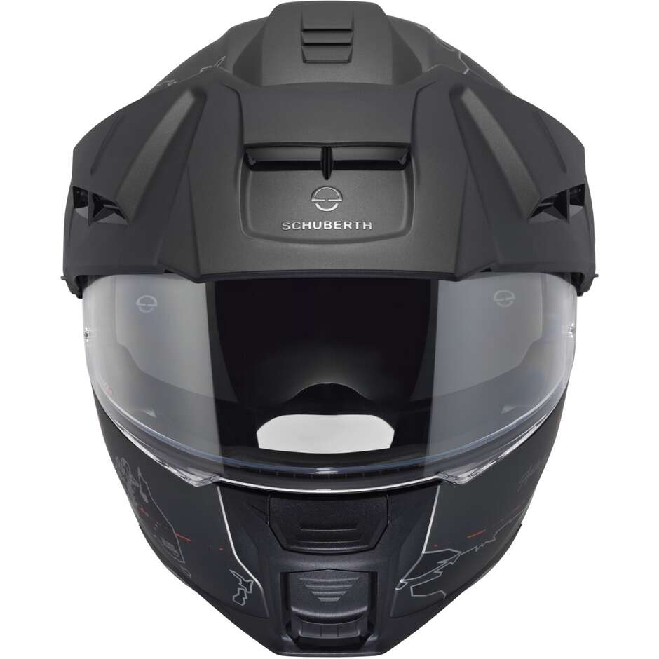 Casco Moto Modulare P/J Schuberth E2 ATLAS Antracite