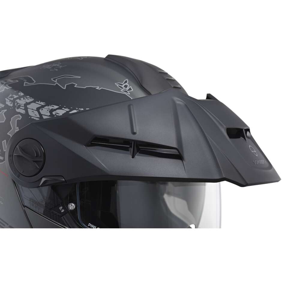 Casco Moto Modulare P/J Schuberth E2 ATLAS Antracite