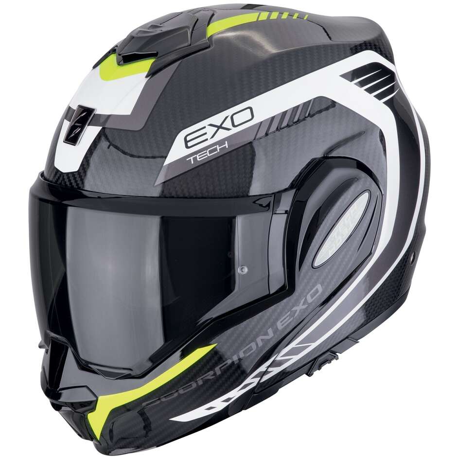 Casco Moto Modulare P/J EXO-TECH EVO CARBON COSY Ne taglia M
