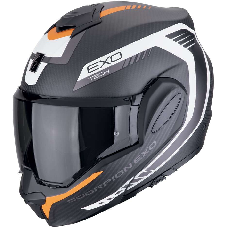 Casco Moto Modulare P/J EXO-TECH EVO CARBON COSY Ne taglia 2X