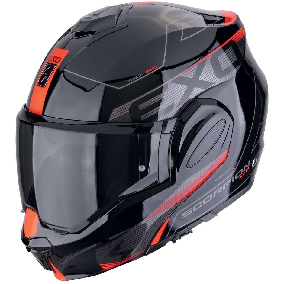 Casco Moto Modulare P/J EXO-TECH EVO TRAVELLER Nero taglia XL