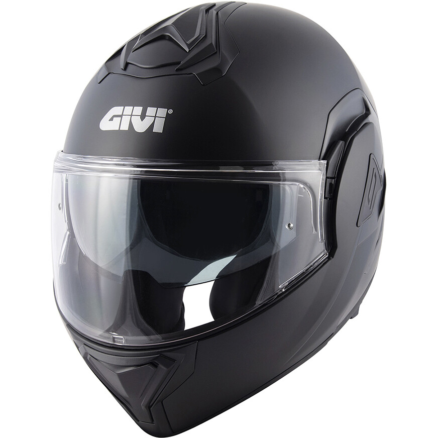Casco Moto Modulare Ribaltabile P/J Givi X30  Nero