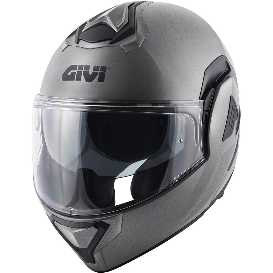 Casco Moto Modulare Ribaltabile P/J Givi X30  Titanio