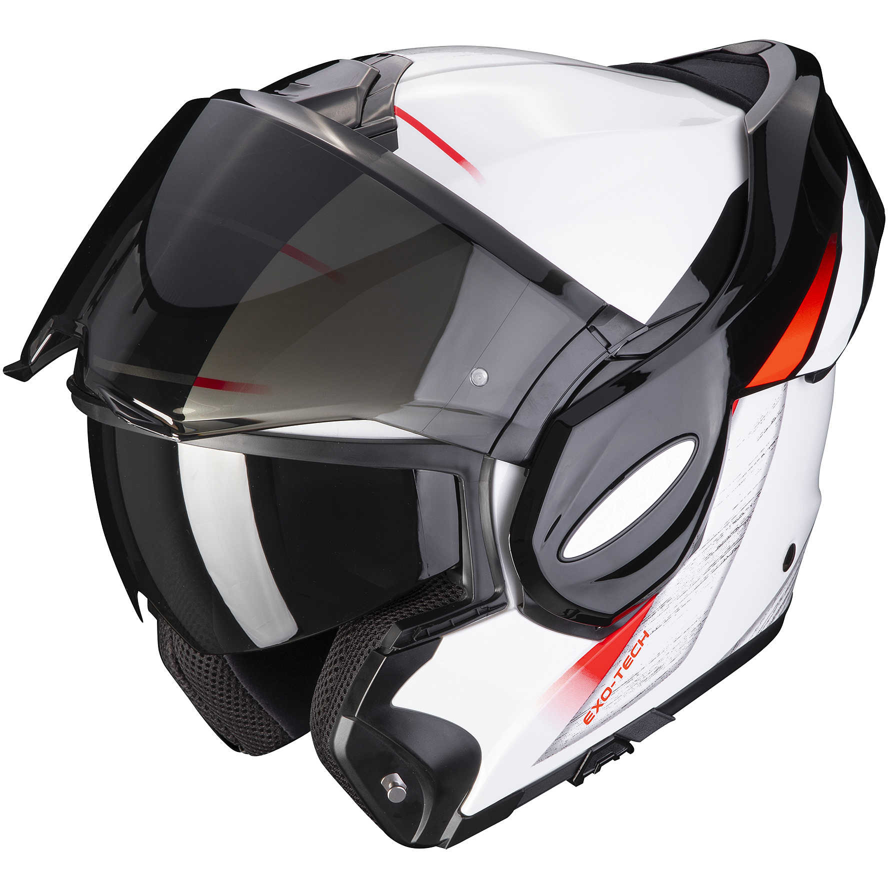 Casco helmet modulare apribile moto Scorpion Adx-1 bianco XS S M L XL 2XL 