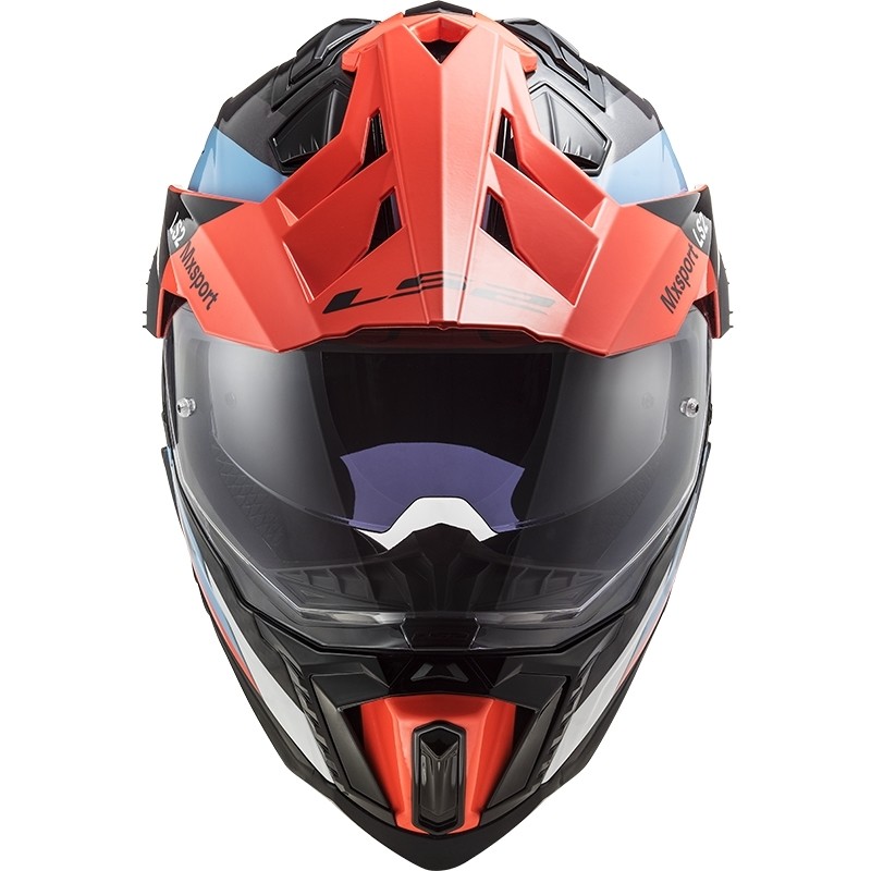 Visiera Di Ricambio LS2 Per Casco MX701 Explorer – Iridio, Blu Scuro, Nero, Trasparente