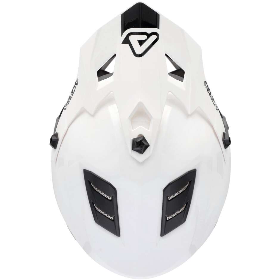 Casco Motocross Enduro Bambino Acerbis  PROFILE JUNIOR Bianco