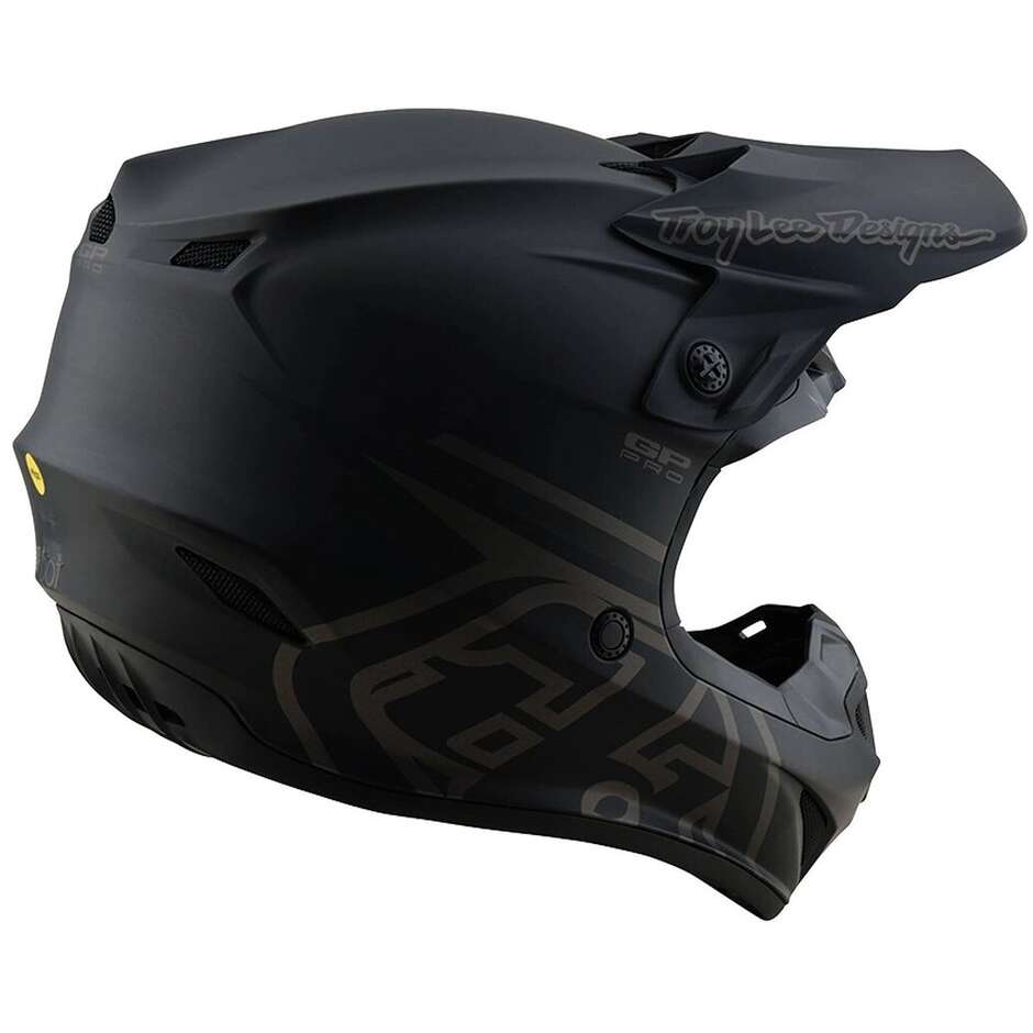 Casco MTB Gp Pro Troy Lee Design Mono Nero