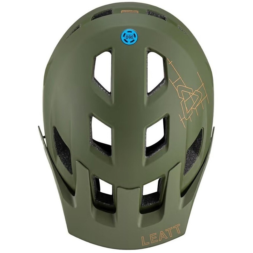 Casco Mtb Leatt ALLMTN 1.0 V23 PINE Verde