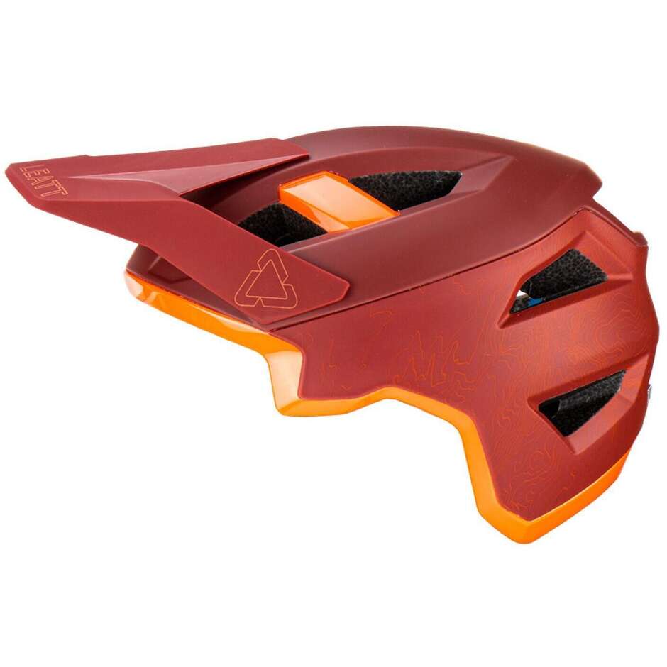 Casco Mtb Leatt ALLMTN 3.0 V23 LAVA Rosso