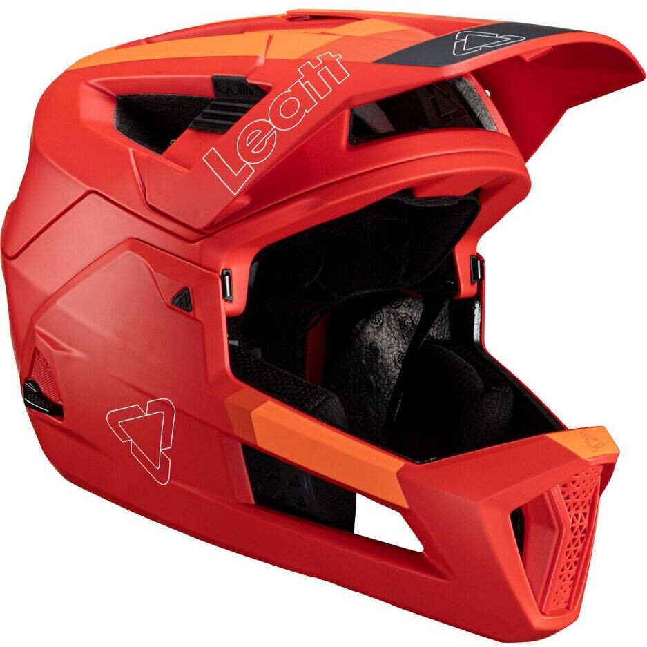 Casco Mtb ENDURO 4.0 V24 RED Rosso taglia L