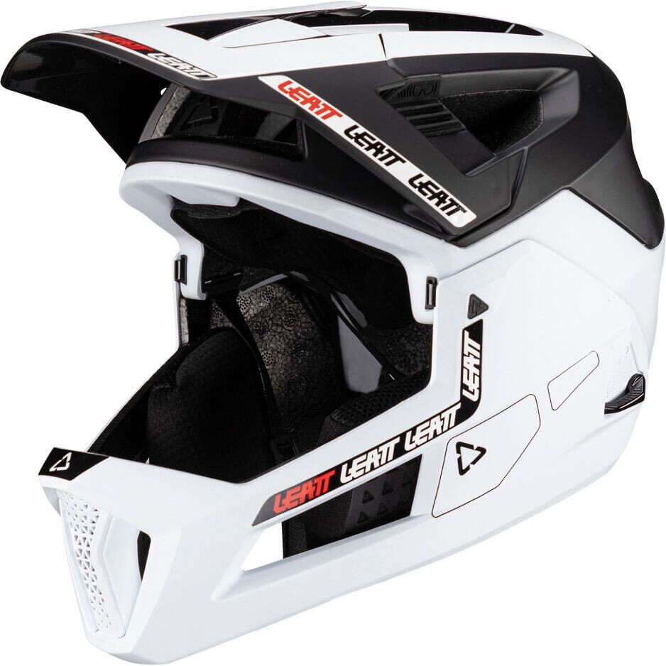 Casco Mtb Leatt ENDURO 4.0 V24 WHITE Bianco