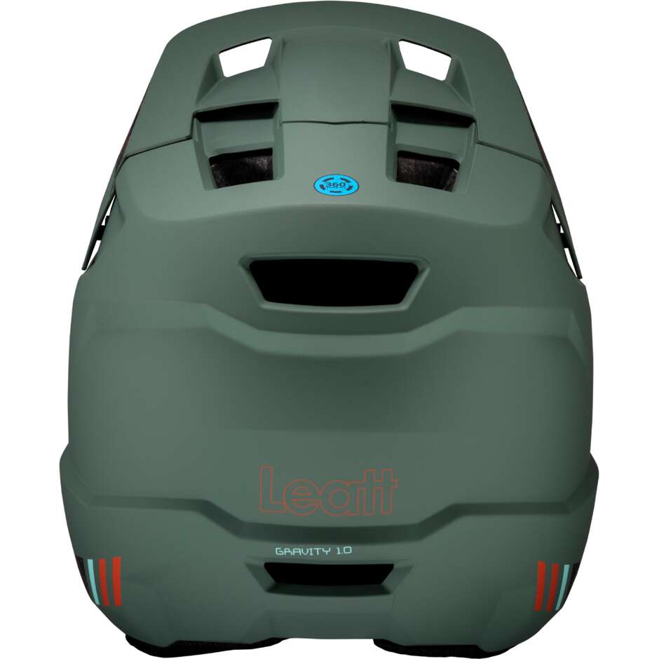 Casco Mtb Leatt GRAVITY 1.0 V25 TEAL Azzurro