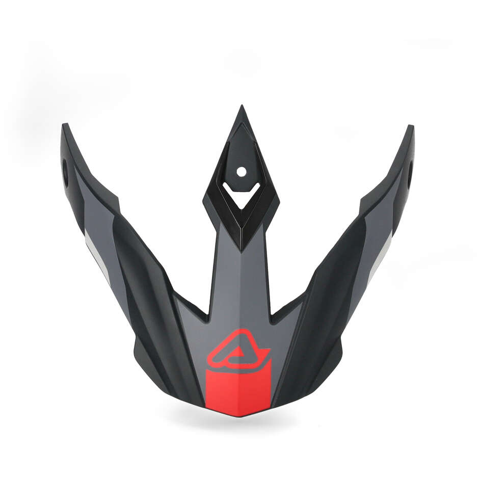 Casque Acerbis FS-606 Gris Rouge Thesis