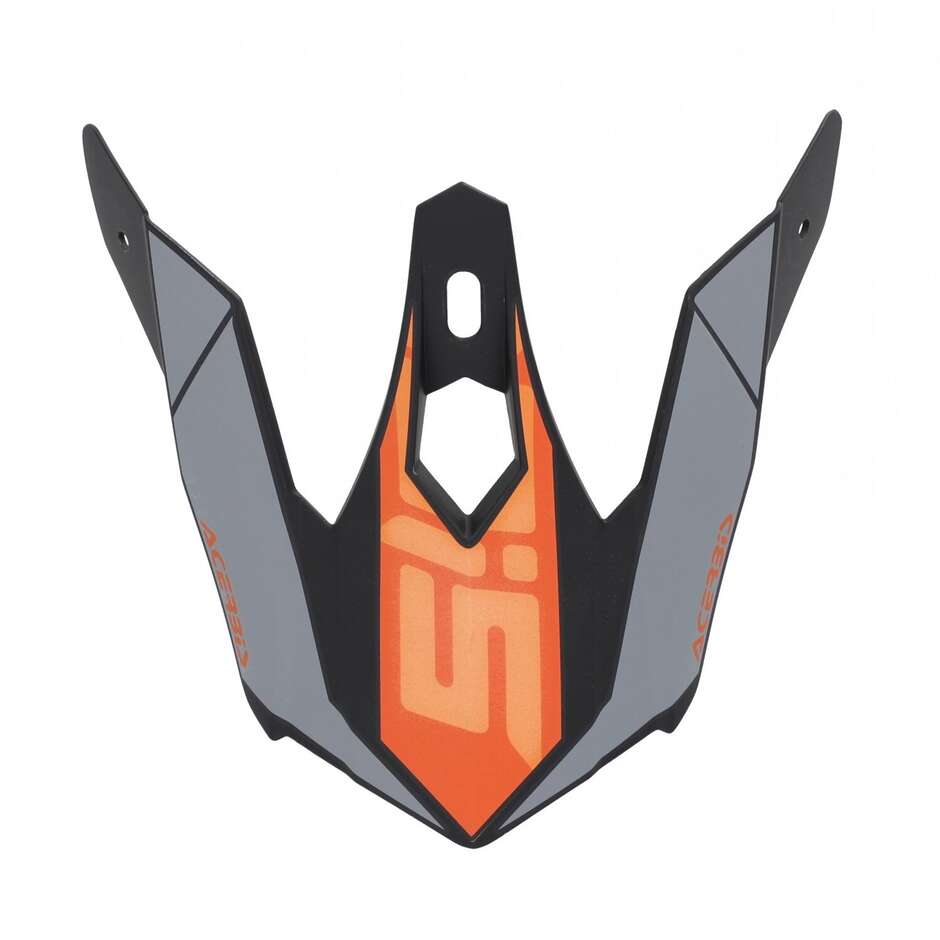 Casque Acerbis Thesis for STEEL JUNIOR noir orange