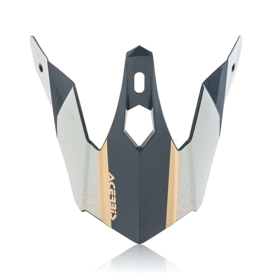 Casque Acerbis Thesis pour STEEL JUNIOR Or Gris
