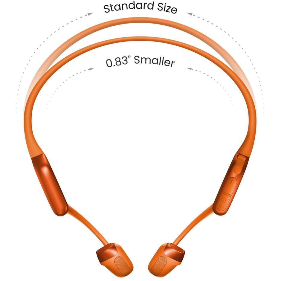 Casque audio à conduction osseuse Shokz Openrun Pro 2 Mini Orange