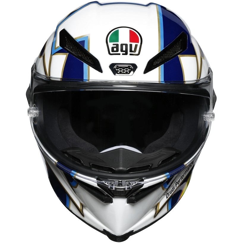 Casque de moto 100% carbone AGV PISTA GP RR Titre mondial 2003 Edition limitée approuvé FIM