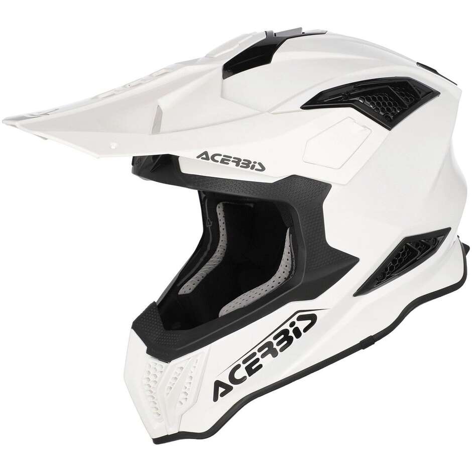 Casque de moto Acerbis AIRSTRIKE-X White Cross Enduro