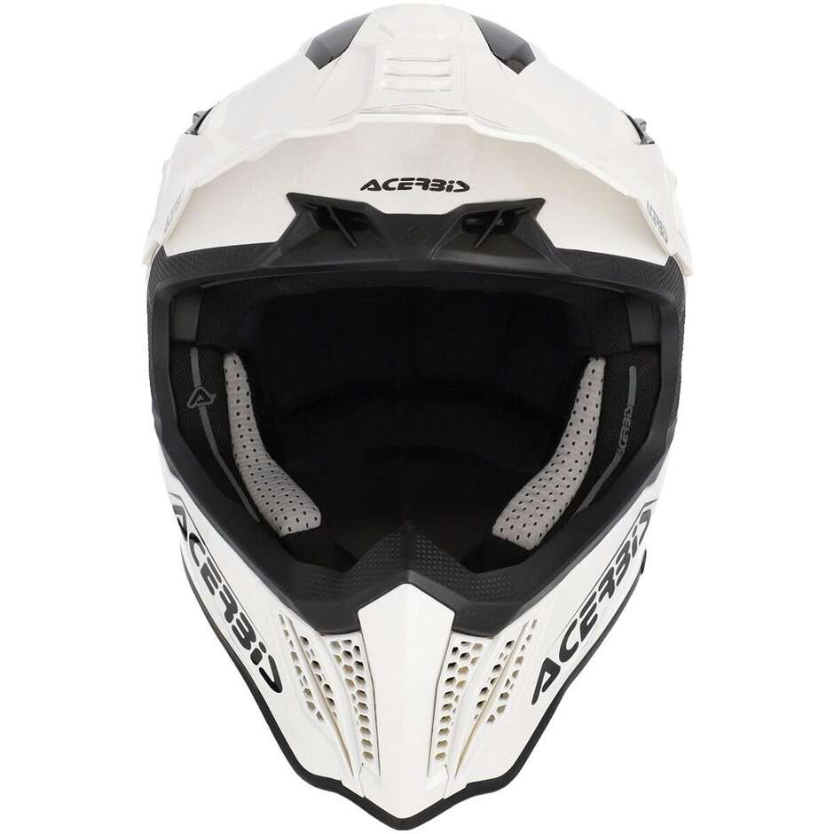 Casque de moto Acerbis AIRSTRIKE-X White Cross Enduro