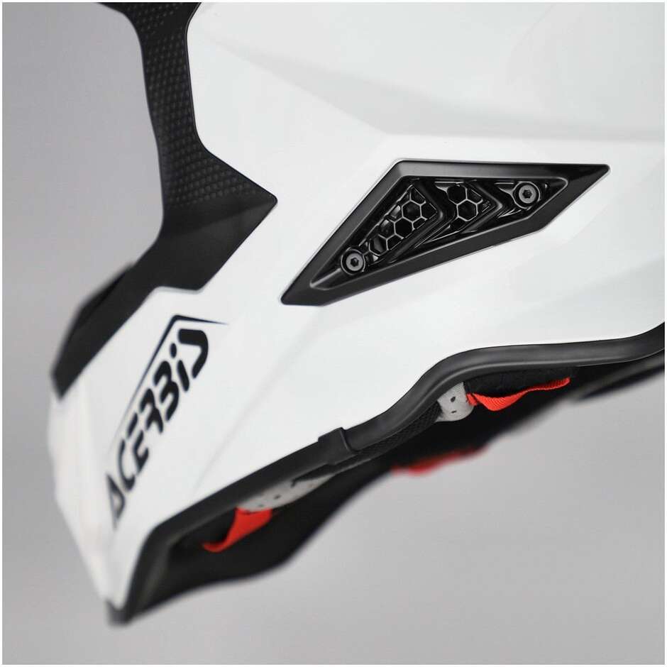 Casque de moto Acerbis AIRSTRIKE-X White Cross Enduro