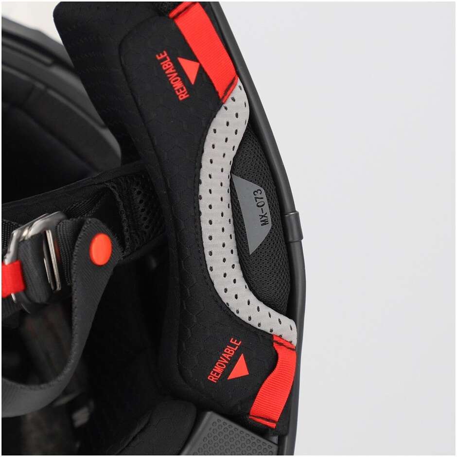 Casque de moto Acerbis AIRSTRIKE-X White Cross Enduro