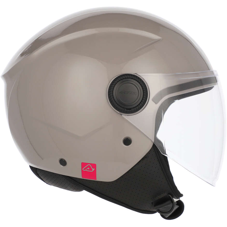 Casque de moto ACERBIS BREZZA Jet Gris 2