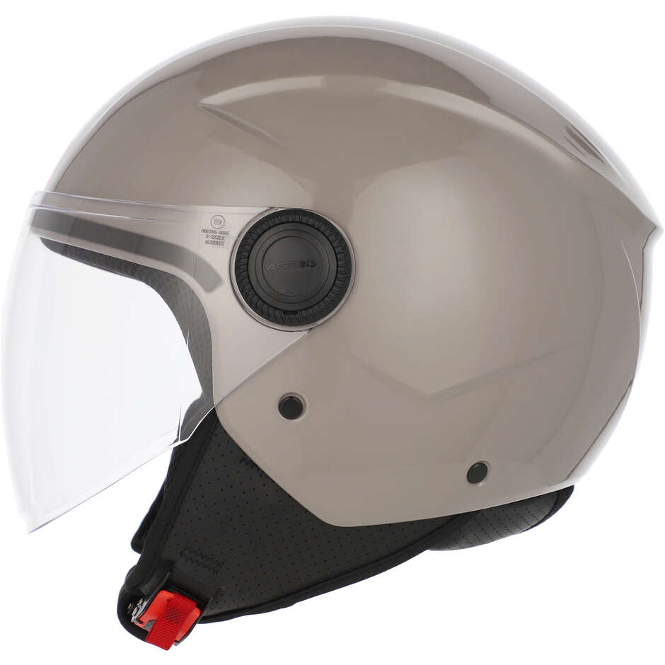 Casque de moto ACERBIS BREZZA Jet Gris 2