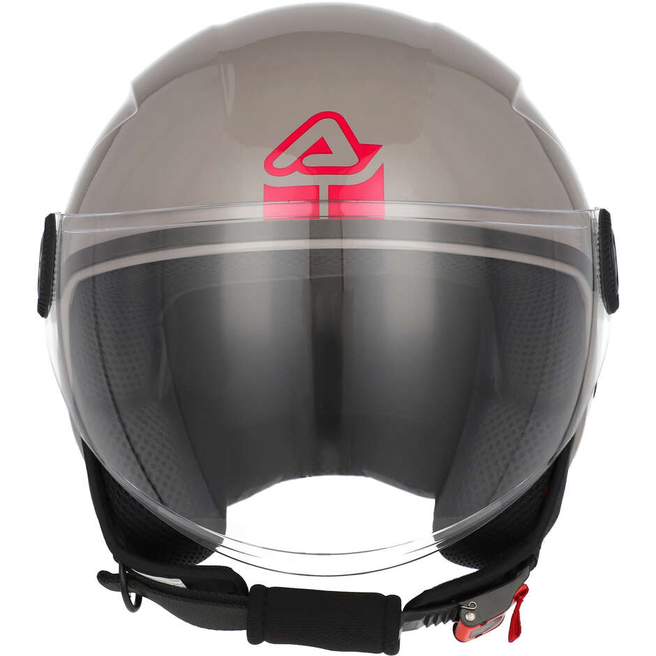 Casque de moto ACERBIS BREZZA Jet Gris 2
