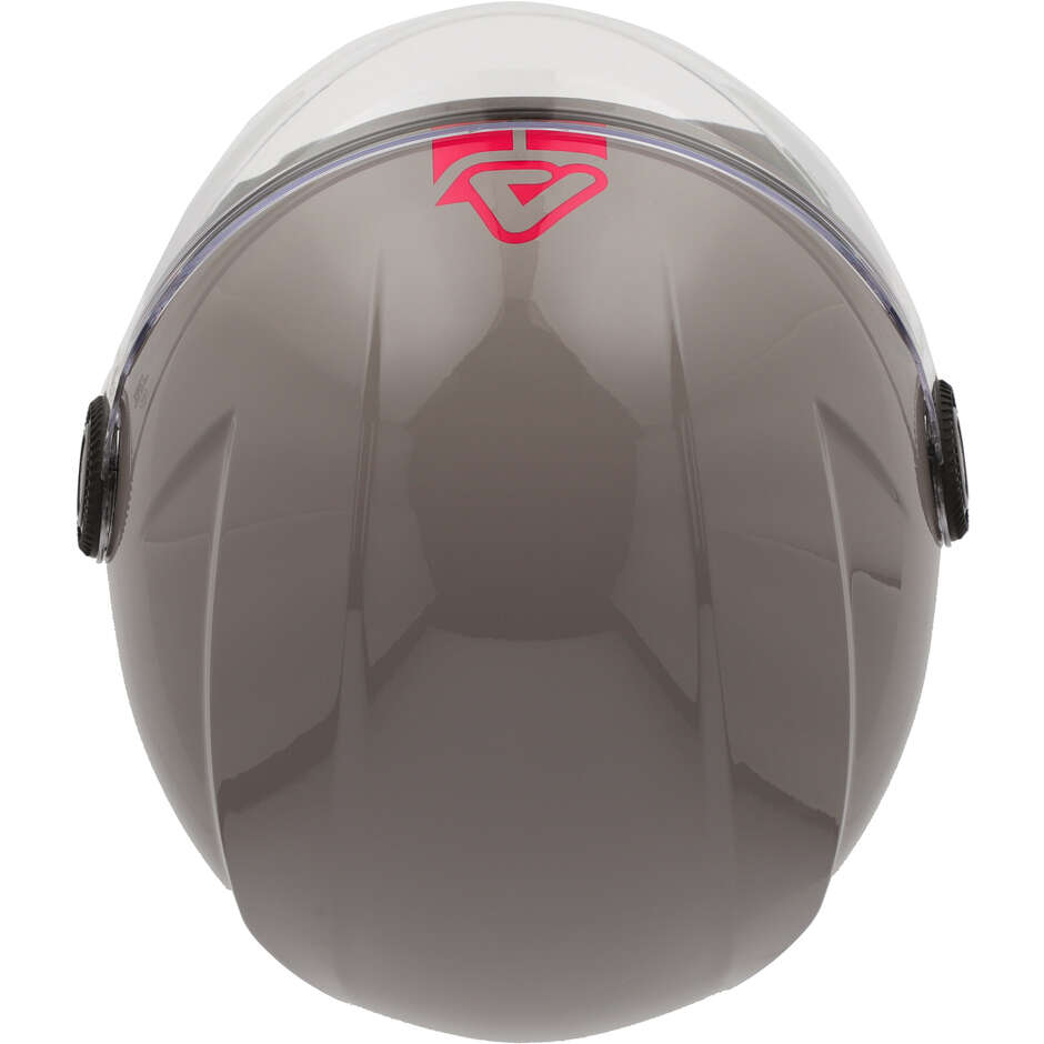 Casque de moto ACERBIS BREZZA Jet Gris 2