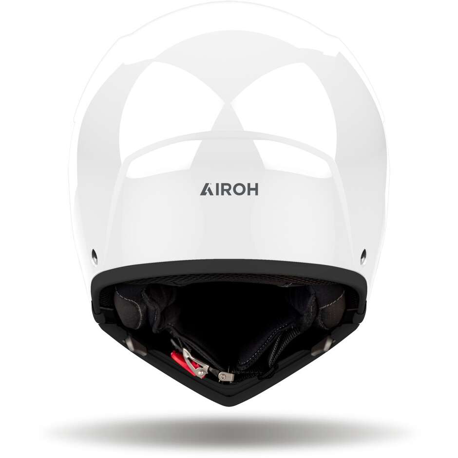Casque de moto Airoh J110 Jet COULEUR Blanc brillant
