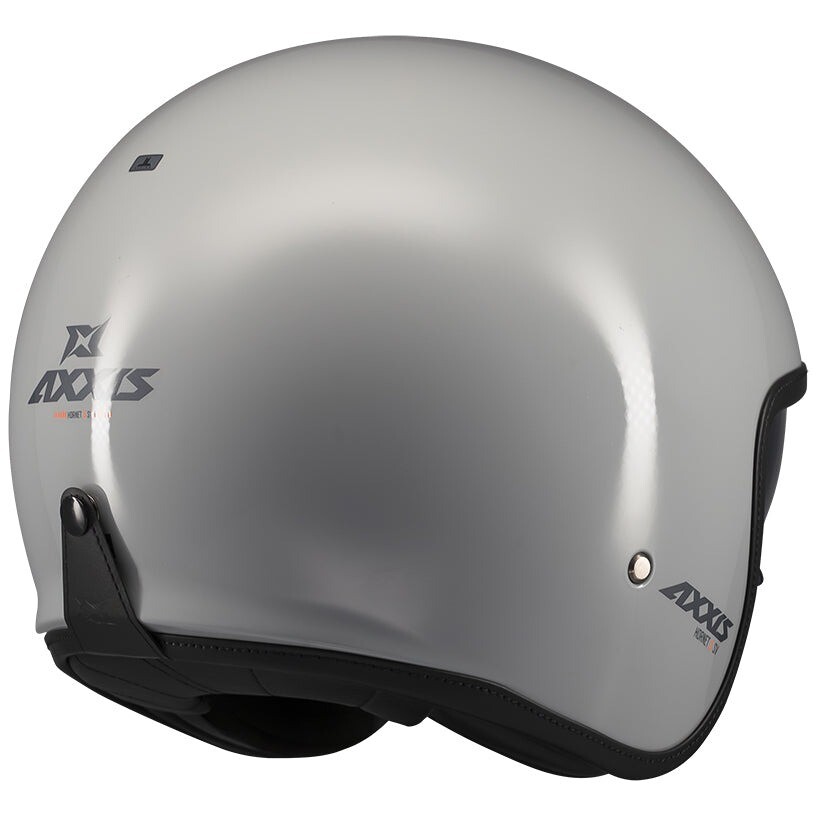 Casque de moto Axxis Jet of507 Hornet S Sv Solid A2 Gris