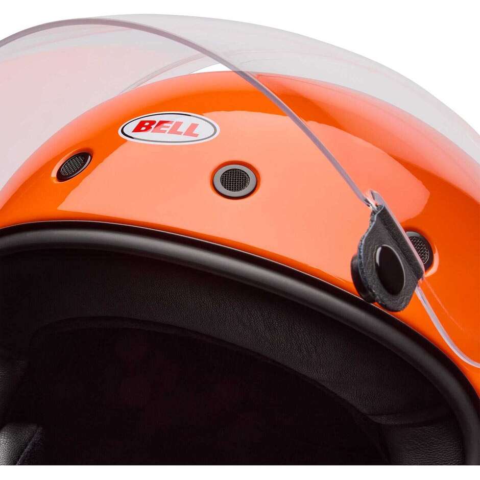 Casque de moto Bell BULLITT GT SOLID Tangerine