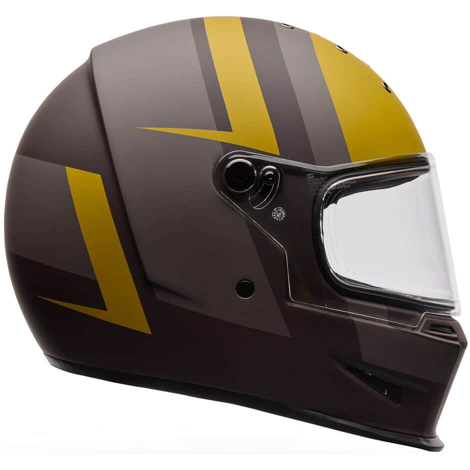 Casque de moto Bell ELIMINATOR SIDETRACK Moka