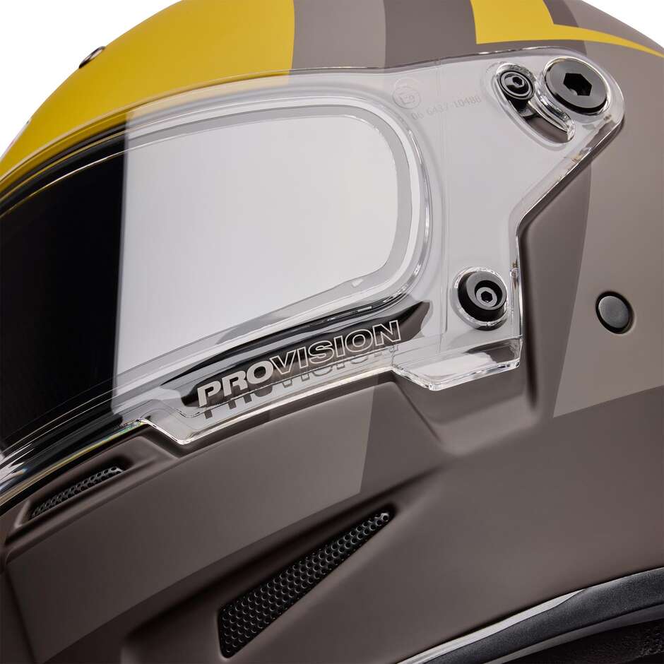 Casque de moto Bell ELIMINATOR SIDETRACK Moka