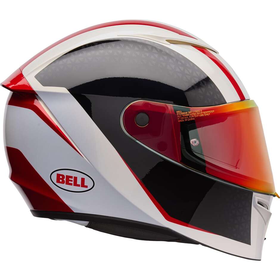 Casque de moto Bell LITHIUM MIPS PLUS BLIP Blanc Noir
