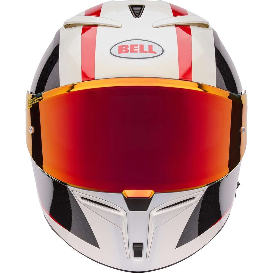 Casque de moto Bell LITHIUM MIPS PLUS BLIP Blanc Noir